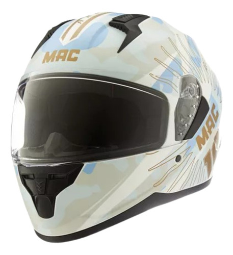 Casco Moto Integral Mac Bass Coronados Edición Limitada Agro