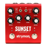 Pedal Strymon Sunset Dual Overdrive Novo Lacrado Nf