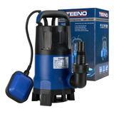 Bomba Sumergible Teeno Hf010035 Plástica 750w 1 Hp Para Agua Limpia