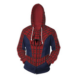 Chamarra Con Cremallera De Halloween 3d Spiderman Cosplay