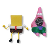 Pack De Porta Esponja Y Fibra Bob Esponja Y Patricio (2pz)