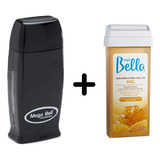 Depilador Elétrico Depilação Mega Bell + 1 Cera Depil Bella