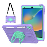 Funda De Ordenador Con Función Atril Morada Para iPad 10.2 2