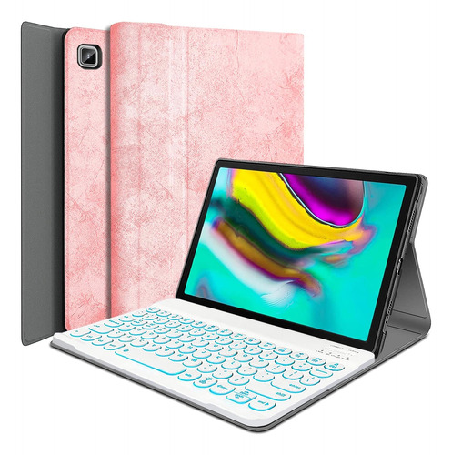 Funda Con Teclado Wineecy Para Galaxy Tabl S5e 10.5  2019 Ro