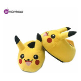 Babuchas / Pantuflas De Pikachu Para Niños Y Adultos