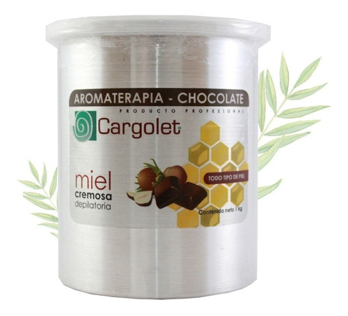 Cera Miel Depilatoria Spa Aromaterapia Chocolate 1000g