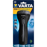 Linterna Led Recargable Varta De Bolsillo. Linterna Camping Color De La Linterna Negro Color De La Luz Blanco