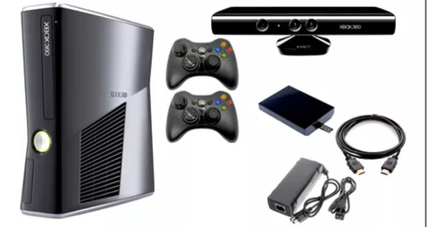 Xbox360 Con 100juegos+ 2controles +kinet