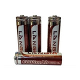 X10 Baterias 18650 Recargable 4.2v 6800mah Para Linterna Led