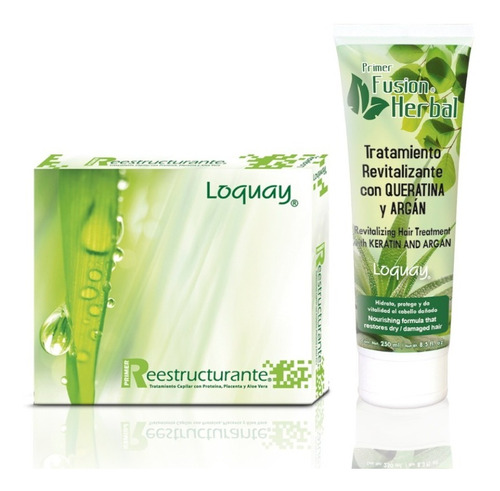 Loquay Fusión Trat. Reestructurante, Mascarilla + Ampolletas