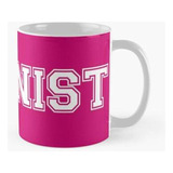 Taza Team Feminista Rosa Clásico Blanco Fuente De Deportes C