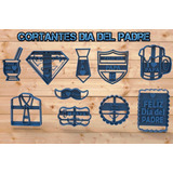 Set Cortantes Dia Del Padre X 10 Archivo Stl Impresion 3d 