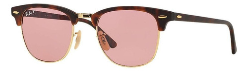 Ray Ban Rb3016 114515 Clubmaster Rosa Polarizado