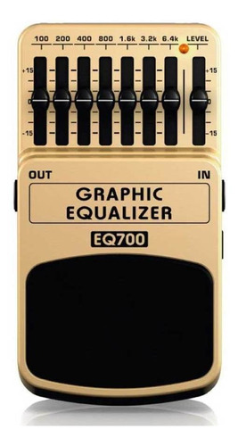 Pedal Para Guitarra Graphic Equalizer - Eq700 - Behringer