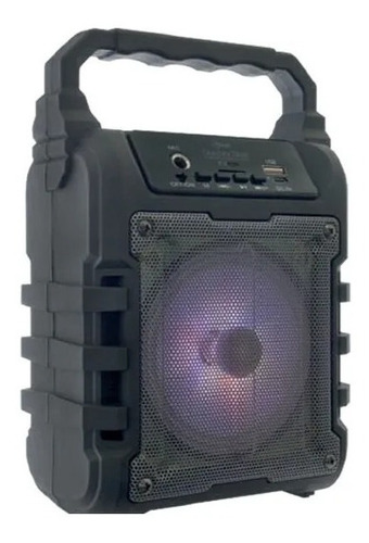 Parlante Bluetooth Outdoor Beat/ Mlab/ Luz Rgb / Entrada Mic