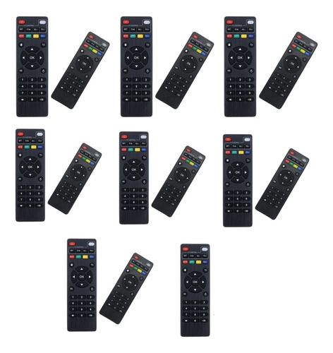 Kit Com 15 Controles Remoto Universal Compatível Com Tv Box 