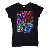 Polera Mujer Kiss End Of The Road World Tour Rock Abominatro