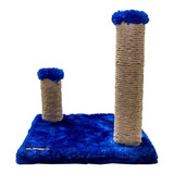 Arranhador Tubo Para Gato Com Suporte Peluciado E Sisal