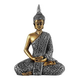 Buda Hindu Imagem Estátua Enfeite Decoração Resina + Brinde
