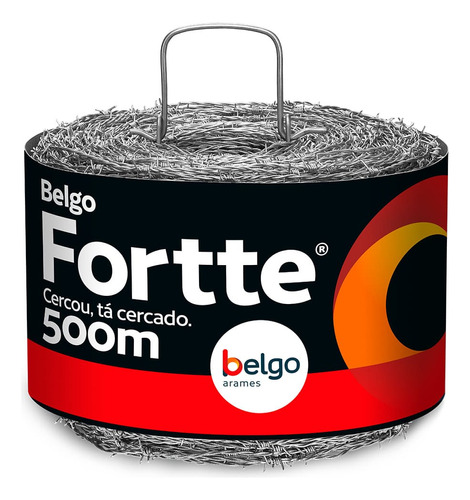 Arame Farpado Fortte Belgo® - 500m