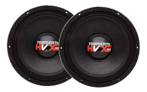 02 Woofer Tormento Hvx 1k6 800w Rms 12 Pol 4/8 Ohms Paredão