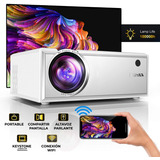 Super Proyector Videobeam Wifi 6000l Full Hd Espejo Celular