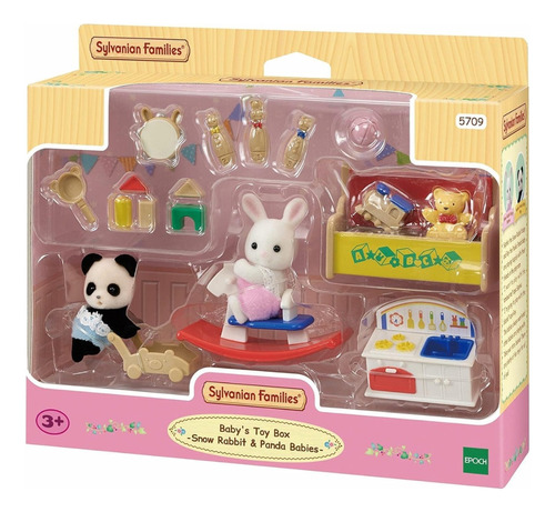 Sylvanian Families Brinquedos Bebê Coelho Neve E Panda 5709