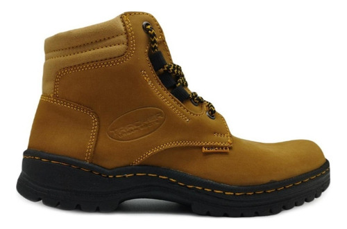 Bota Piel Trabajo Industria Casual Sin Casco Cosida Tracker 