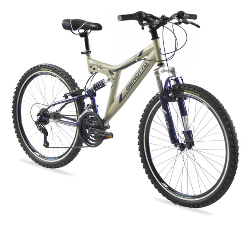 Bicicleta Benotto Montaña Sniper R26 21v Doble Suspensión