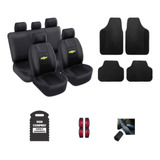 Kit Capas De Banco Couro Tapetes Volante Chevrolet Promoção