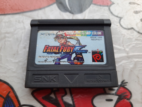 Video Juego De Fatal Fury Contact De Neo Geo Pocket Usado.