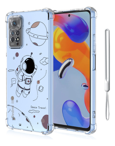 Rudo Uso Silicona Funda Para Xiaomi Redmi Poco + Cordón