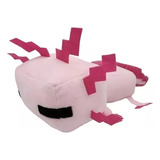 Peluche Ajolote Rosa Minecraft Mojang Cliffs And Caves
