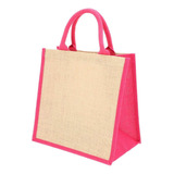 10 Piezas Bolsa De Yute Spring Interior Plastificado Colores