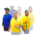 Kit C/2 Camisetas Brasil Plul Size