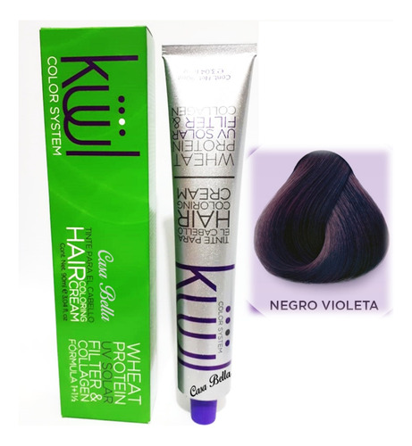 Kuul Tinte Negro Violeta + Activador