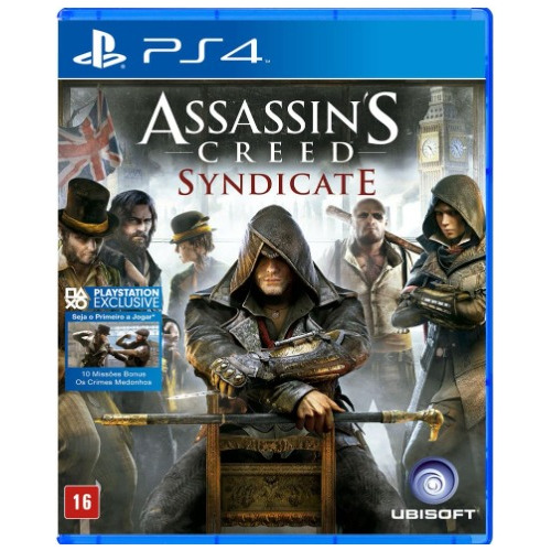 Assassins Creed Syndicate (mídia Física) - Ps4 (novo)