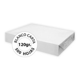 Papel Bond Blanco Carta 120 Gr - 1 Paquete Con 500 Hojas