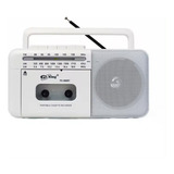 Radio Cassette Bluetooth Am/fm Mp3 Sd Usb Recargable Y Pilas