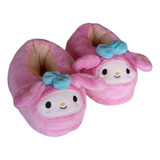 Pantuflas My Melody Sanrio Kuromi Kawaii Cute Niños