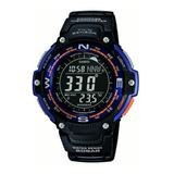 Reloj Casio Sgw100 Azul Brujula Termomentro Alarma 200m