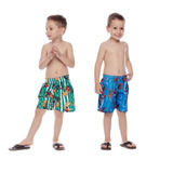 Kit 9 Short Infantil Bebe Menino Confortável Tactel Desenho