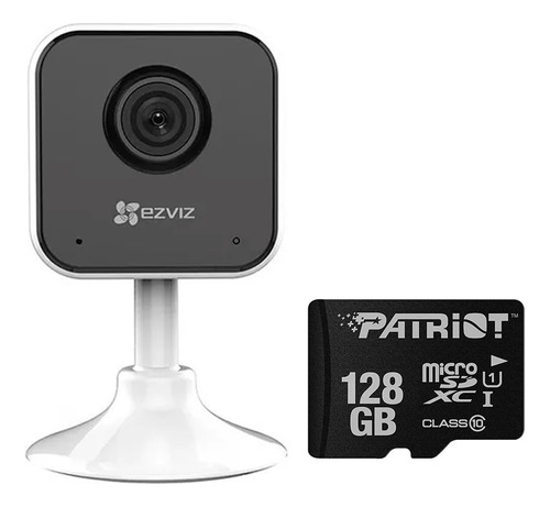 Kit Camara Seguridad Ezviz H1c Hd 2mp + Microsd 128gb Pcreg