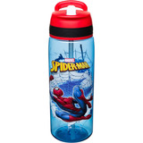 Zak Designs Botella De Agua De Plástico Marvel Spider-man Co