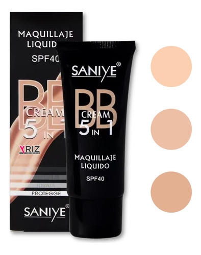 Bb Cream 5 En 1 Saniye Maquillaje Líquido Spf40