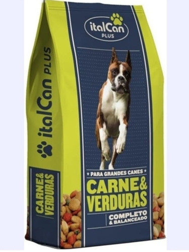 Alimento Perro Italcan Carne Y Verduras 25 Kg 