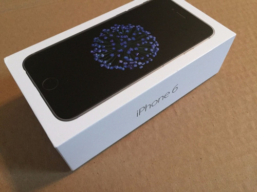 Caja Vacia Celular iPhone 6 Apple Black 32 Gb Ios Itunes
