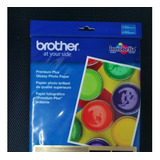 Papel Fotográfico Brother Bp71gltr Color Blanco 20 Hojas