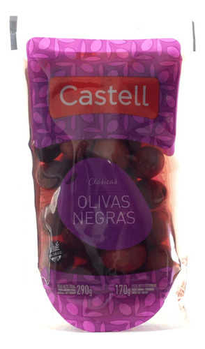 Aceituna Negra Castell 12x170gr Dp Mayorista