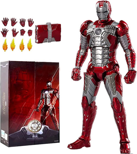 Iron-man Mark 5 Marvel Figura Acción Coleccionable